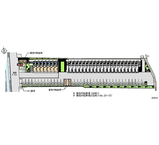 ★手数料０円★堺市北区金岡町 月極駐車場